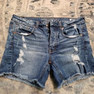 American Eagle stretch TOMGIRL shorts 6